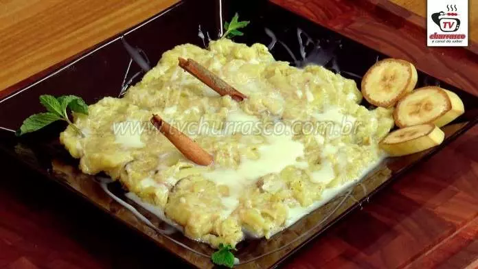 Doce de Banana na Churrasqueira