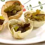 Antepasto de Berinjela na Barquete