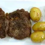 Contra Filé Assado com Batatas