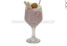 Batida de Morango com Vinho