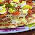 Pizza de Churrasqueira a Moda Portuguesa