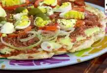 Pizza de Churrasqueira a Moda Portuguesa