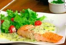 Salmão com Iogurte Grego