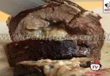 Picanha no avesso com Requeijão