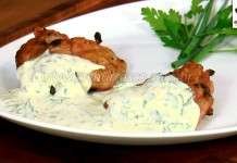 Sobre Coxa Assada com Molho de Iogurte