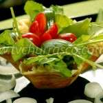 Salada de Rúcula com Parmesão e Figo
