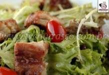 Salada de Folhas com Frango