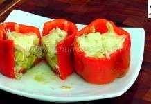 Pimentão Recheado com Frango