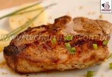 T-Bone Suíno com Alho
