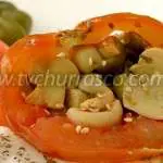 Tomate Recheado com Champignon e Azeitona