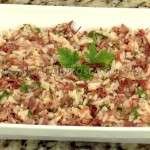 Arroz Cremoso com Maionese Toscano