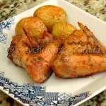 Asinha de Frango Assada com Batatas