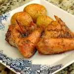 Asinha de Frango Assada com Batatas
