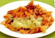 Macarrão de Forno com Calabresa