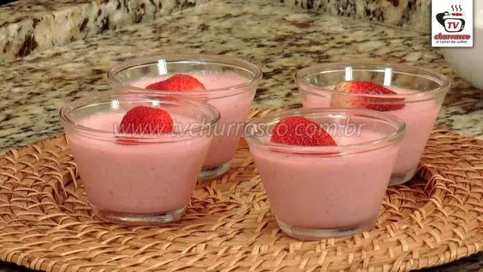Mousse de Morango