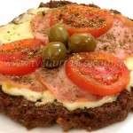 Pizza de Carne Moída com Lombinho