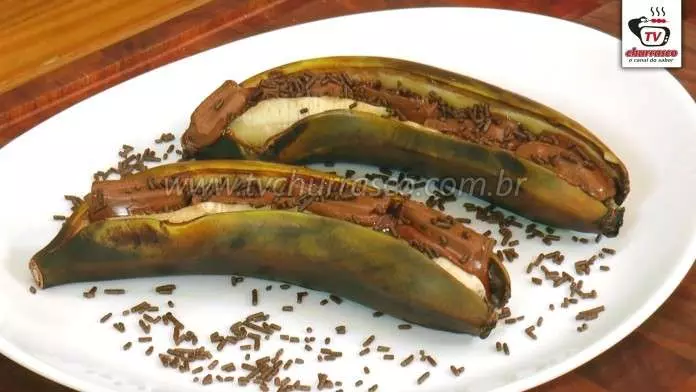 Banana com Chocolate