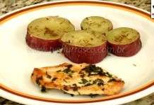 Filé de Frango com Batata Doce no Vapor