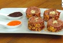 Sushi de Carne com Bacon