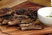 Costela de Cordeiro com Melaço de Cana