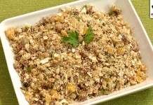 Farofa Biju com Carne Seca