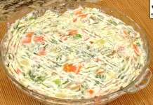 Salada de Maionese para Churrasco
