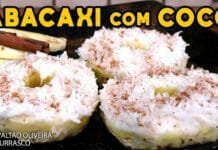 Como Fazer Abacaxi com Coco