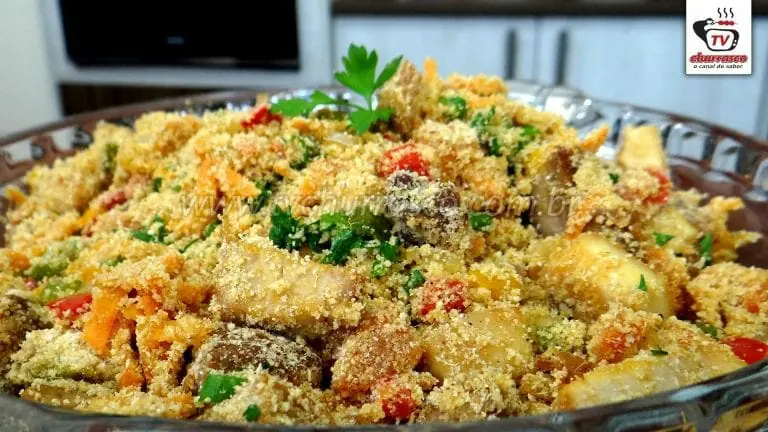 Como Fazer A Melhor Farofa para Churrasco (Farofa Mista)