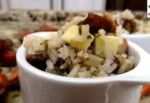 Como Fazer Arroz com Pinhão, Carne e Couve