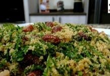 Como Fazer Farofa de Couve com Calabresa