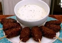 Como Fazer Mini Kaftas com Molho de Ricota