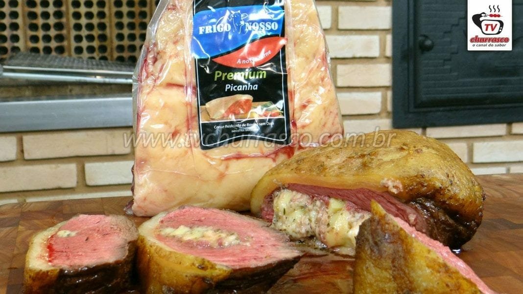 Como Fazer Picanha Recheada 4 Queijos (Picanha Recheada na Churrasqueira) Como Fazer Picanha Recheada 4 Queijos (Picanha Recheada na Churrasqueira)