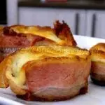 Mini Vulcão Recheado com Queijo (Vulcão de Carne com Queijo)