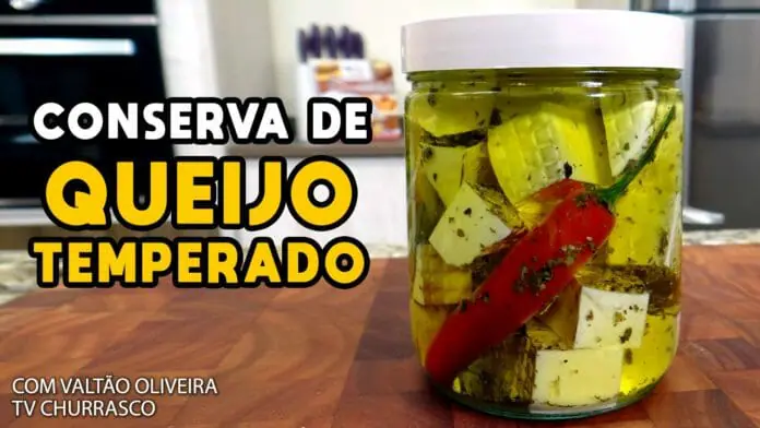 Aperitivo Queijo Minas Temperado