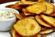 Como Fazer Chips de Batata Doce (Batata Chips de Batata Doce)
