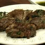 Como Fazer T-Bone de Cordeiro com Hortelã