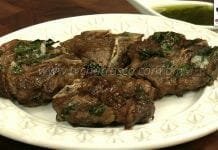 Como Fazer T-Bone de Cordeiro com Hortelã