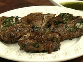 Como Fazer T-Bone de Cordeiro com Hortelã