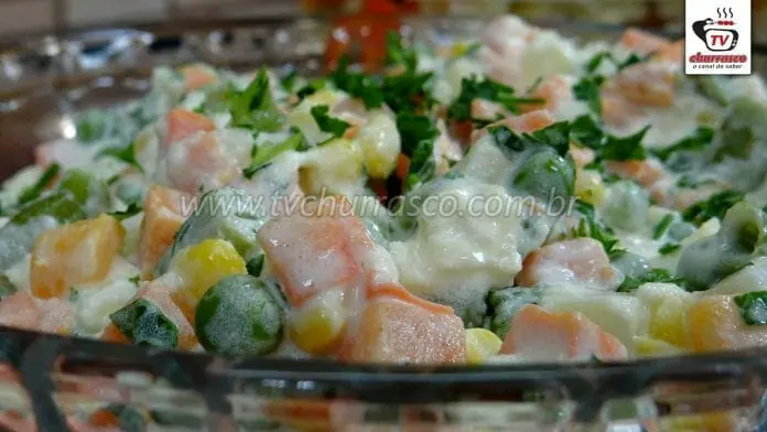 Salada de Maionese com Limão Siciliano - De Marchi