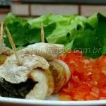 Como Fazer Filé de Peixe a Rolê com Espinafre