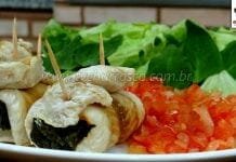 Como Fazer Filé de Peixe a Rolê com Espinafre