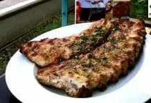 Churrasco Suíço de Costela Suína