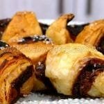 Como Fazer Massa Folhada com Nutella (Mini Croissant)