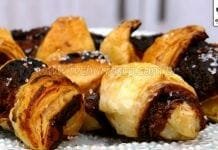 Como Fazer Massa Folhada com Nutella (Mini Croissant)