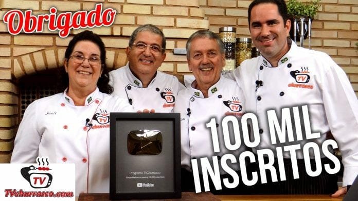Receita de Agradecimento – 100 Mil Inscritos Canal Tv Churrasco