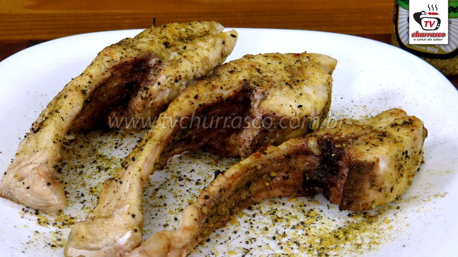 Como Fazer Carré de Tambaqui com Lemon Pepper