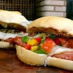 Como Fazer Choripan Argentino - Pão com Linguiça e Vinagrete