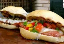 Como Fazer Choripan Argentino - Pão com Linguiça e Vinagrete
