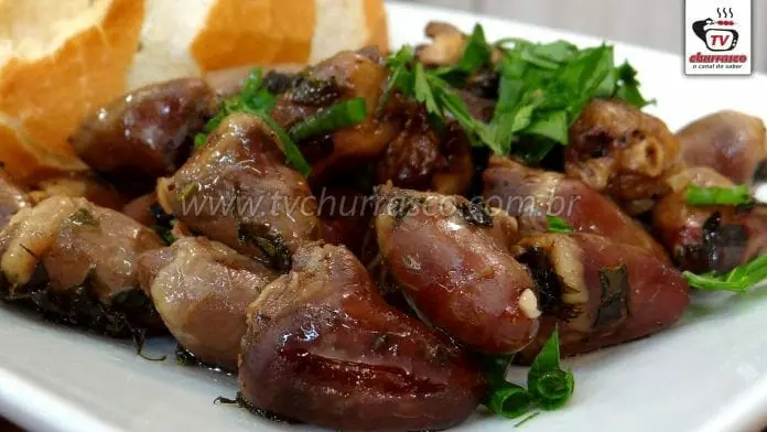 Como Fazer Coração de Frango Assado