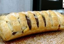 Como Fazer Trança de Massa Folhada com Chocolate
